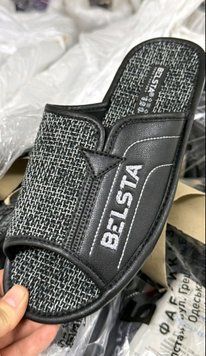 Чоловічі текстильні капці Belsta &bull; Легкі та зручні для дому БЧ - 25 фото
