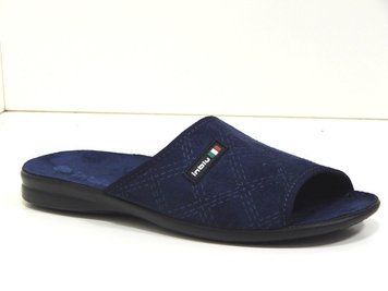 Чоловічі домашні капці Inblu &mdash; зручні, теплі та практичні для щоденного комфорту колір Синій OG-7D фото
