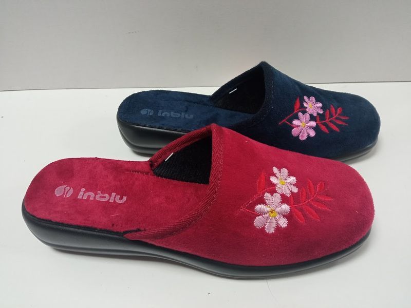 Жіночі домашні капці Inblu &mdash; м&rsquo;які, теплі та стильні для щоденного комфорту колір Сливовий WAR4XXG1 фото