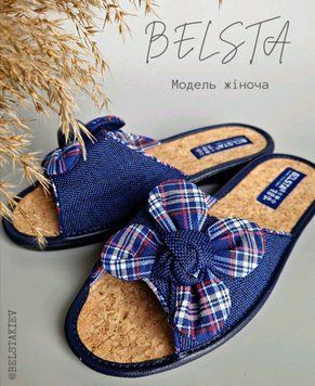 Жіночі текстильні капці Belsta &bull; Легкі та комфортні для дому БЛ - Ж7 фото