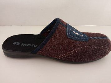 Чоловічі домашні капці Inblu &mdash; зручні, теплі та практичні для щоденного комфорту колір КОРИЧНЕВИЙ OG0000G1 фото