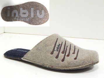 Чоловічі домашні капці Inblu &mdash; зручні, теплі та практичні для щоденного комфорту колір Пісочний EU-1D фото